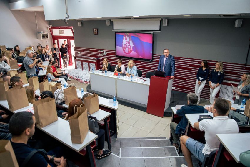 SVEČANI PRIJEM STUDENATA U ŠKOLSKU 2023/2024. GODINU.