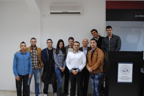 Na Pravnom fakultetu za privredu i pravosuđe održana tribina „Zakonski okvir i praksa Direkcije za upravljanje oduzetom imovinom“